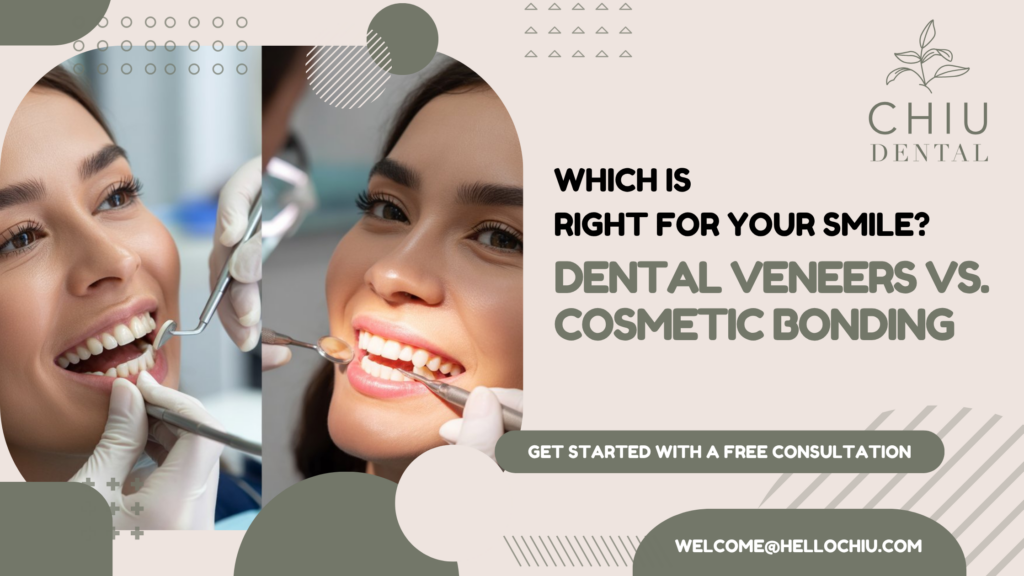 Dental Veneers vs. Cosmetic Bonding: Which Is Right for Your Smile?